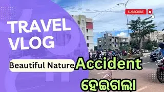 Beautiful Nature | Road Re Accident Heigala 🙂 #vlogvideo #odiavlog