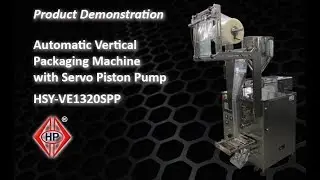 Automatic Vertical Packaging Machine with Servo Piston Pump - HSY-VE1320SPP