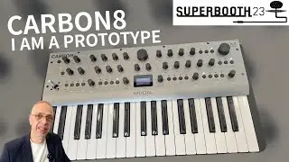 Modal Electronics Carbon8 Digital Synthesizer Prototype | Superbooth 2023
