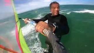 Small Windsurfing Wave Session at Wissant 2022