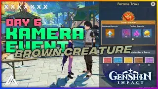 FIVE FLUSHES - DAY 6 BROWN CREATURE | GENSHIN IMPACT | CG GAMES