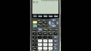 Entering fractions