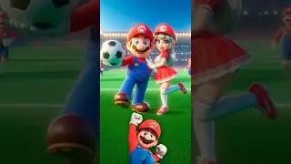Are we going to play football with Mario?#supermario #mario #funny #luigi #cartoon #gaming #nintendo