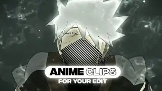 Anime Clips For Your Edit | Mixed Anime Free To Use Clips✨