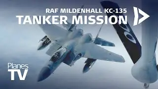 Tanker Mission - behind the scenes on board KC-135