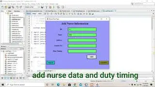 Hospital Management System Video of database