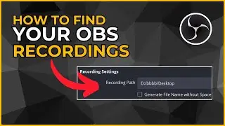 How to Find Your OBS Recordings