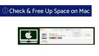 How to Check Storage on a MacBook Air/ Pro & Free Up Space 2021