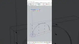 Learn how to make pavilion structural design on sketchup ✨ 