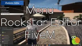 Menu Rockstar Editor RageUI FiveM