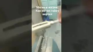 Как мечик гайку вертел