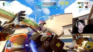 Overwatch Harbleu Playing Godlike Level Sigma But Cant Carry His Team