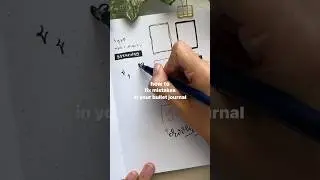 beginner bullet journal tips for how to fix mistakes in your bullet journal - shaky lines ✨