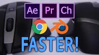 Work 10x Faster With This One Thing! Video Edit and Motion Graphic Design With Gaming a Mouse