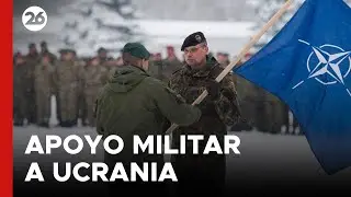 La OTAN discute el apoyo militar a Ucrania | 