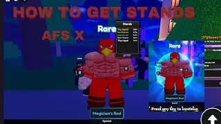 Anime Fighting Simulator X HOW TO GET STANDS