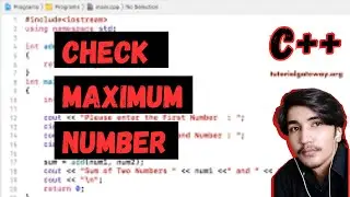 Write a C++ Program To Find Maximum Number Between Two Numbers  RFK Programming Fundamentals | URDU