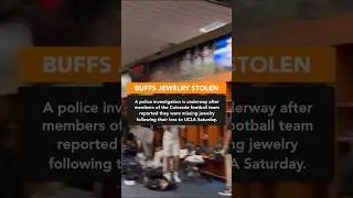 Colorado locker room robbery. Should the NCAA reimburse the items stolen from the Buffs?