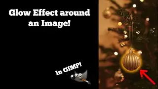 How to Put a Glowing Effect around an Object in GIMP