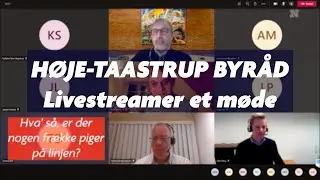 Højt humør i livestreamet byrådsmøde