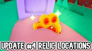 Pet Simulator 99 - All 5 New Shiny Relic Locations in Update #4! (Roblox)