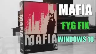Mafia 1 PC Game Fix (Retail) - Windows 10 64Bit