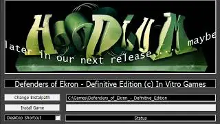 Hoodlum - Defenders of Ekron - PC Installer