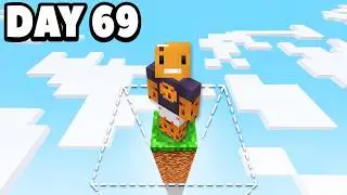 I Survived 100 Days in an EXPANDING WORLD in Minecraft Hardcore