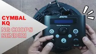 Cymbal Drum Electric Nge CHOP sendiri
