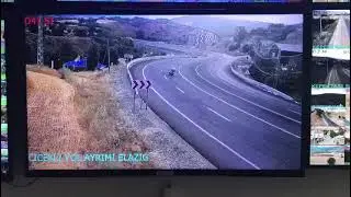 Tunceli'de  Feci Motosiklet Kazasının Görüntüleri Ortaya Çıktı