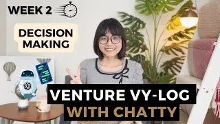 Week 2: Big Decision and Unlocking the ESG Secret | Venture Vy-log with Chatty #chatgpt4