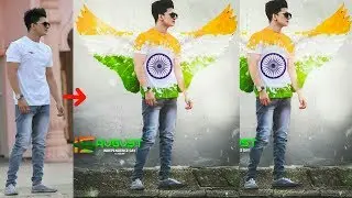 15 august photo editing tutorial PicsArt | independence day photo editing