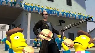 Steamed Hams but it's on Postal 2 Mod