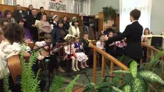 Детский оркестр, Деткам от 4х лет. Первое выступление спустя две недели от первой репетиции!