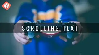🔥 How To Add Scrolling Or Moving Text In Kinemaster From Android || Scrolling  Text