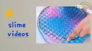 🎀ASMR🎀 slime videos 10 minutes 💌🎧⛓ #asmr #relax