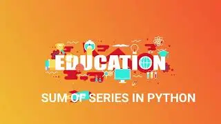 Sum of series in Python || #python #pythontutorial #education #youtubeshorts