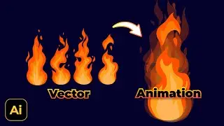 How to Make a Simple Fire Animation in Illustrator