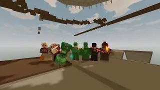 UNTURNED ONLİNE SKY BASE DEFANS 20V8 PVP #unturnedpvp #unturned