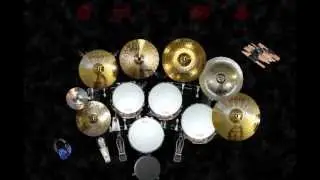 Simulador de bateria - Pad/teclado -  Henrique e Juliano Part. Os Hawaianos - Mistura Louca