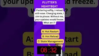 Flutter's Secret to Smooth Updates: Solve the Riddle! | @code_with_benji #flutter #flutterdev #shots