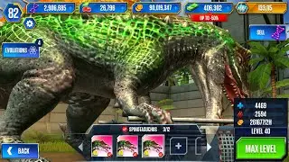 NEW UNLOCK SUPERHYBRIDS SPINOTASUCHUS MAX X3 LEVEL 40 | HT GAME