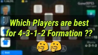 Which Players are best for 4-3-1-2 Formation ?? | How to use 4-3-1-2 Manager ??