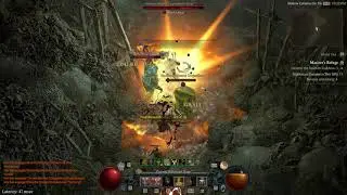 Diablo 4 - Barbarian Perma-Berserk Nightmare 100 Mariner's Refuge