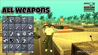 GTA San Andreas Stories: The Return of Ryder All Weapons