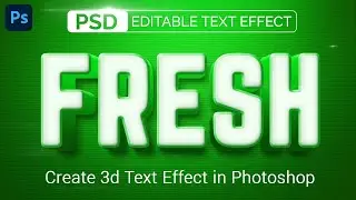 Photoshop Text Effect in Photoshop | How to create Text Effect in Photoshop | Photoshop Tutorial