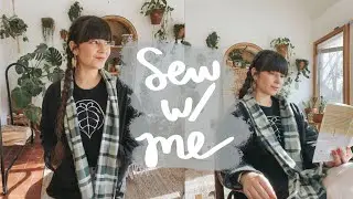 sewing a warm jacket | Wiksten Haori Sew w/ Me!