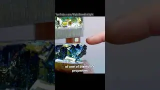 Diamagnetic levitation with bismuth crystals