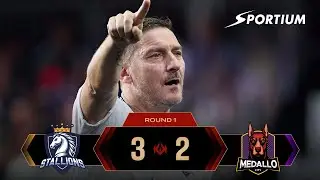 Stallions de BLUR y TOTTI VS Medallo City de MALUMA | Partido Completo Round 1 Día 1 (3-2)