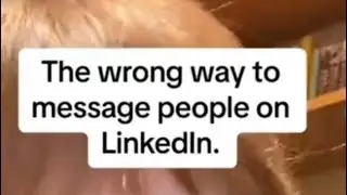 Data Analytics: Funny story about people messaging on LinkedIn